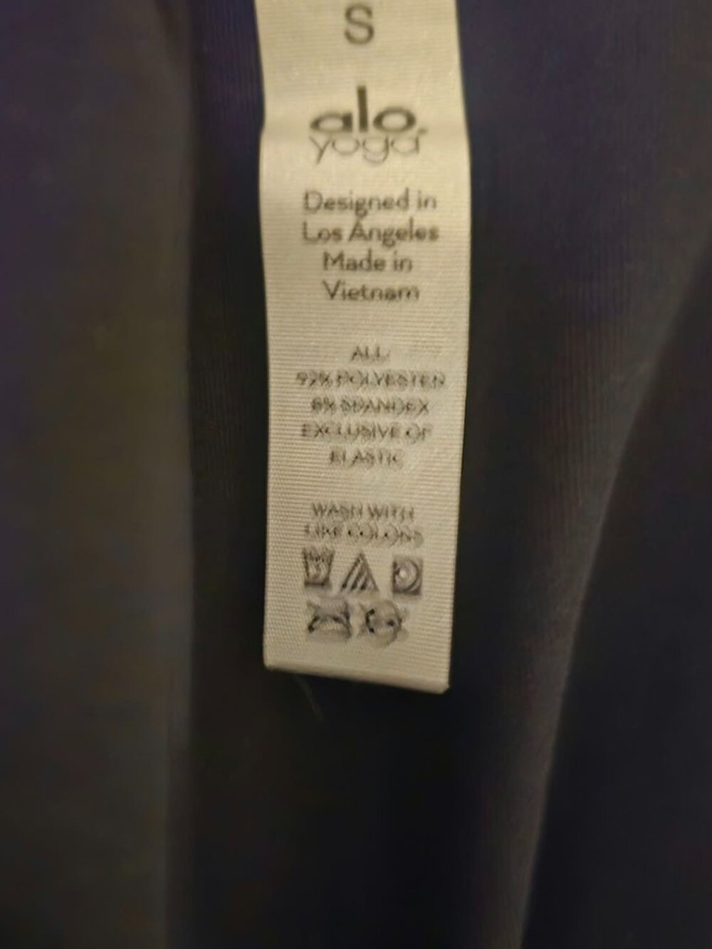 ALO Yoga Match Point Tennis Skirt Skort Black Size S – New Without Tags - Picture 9 of 9